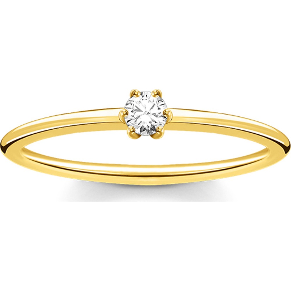 Thomas Sabo Bague pour femme 925 Argent or Bague