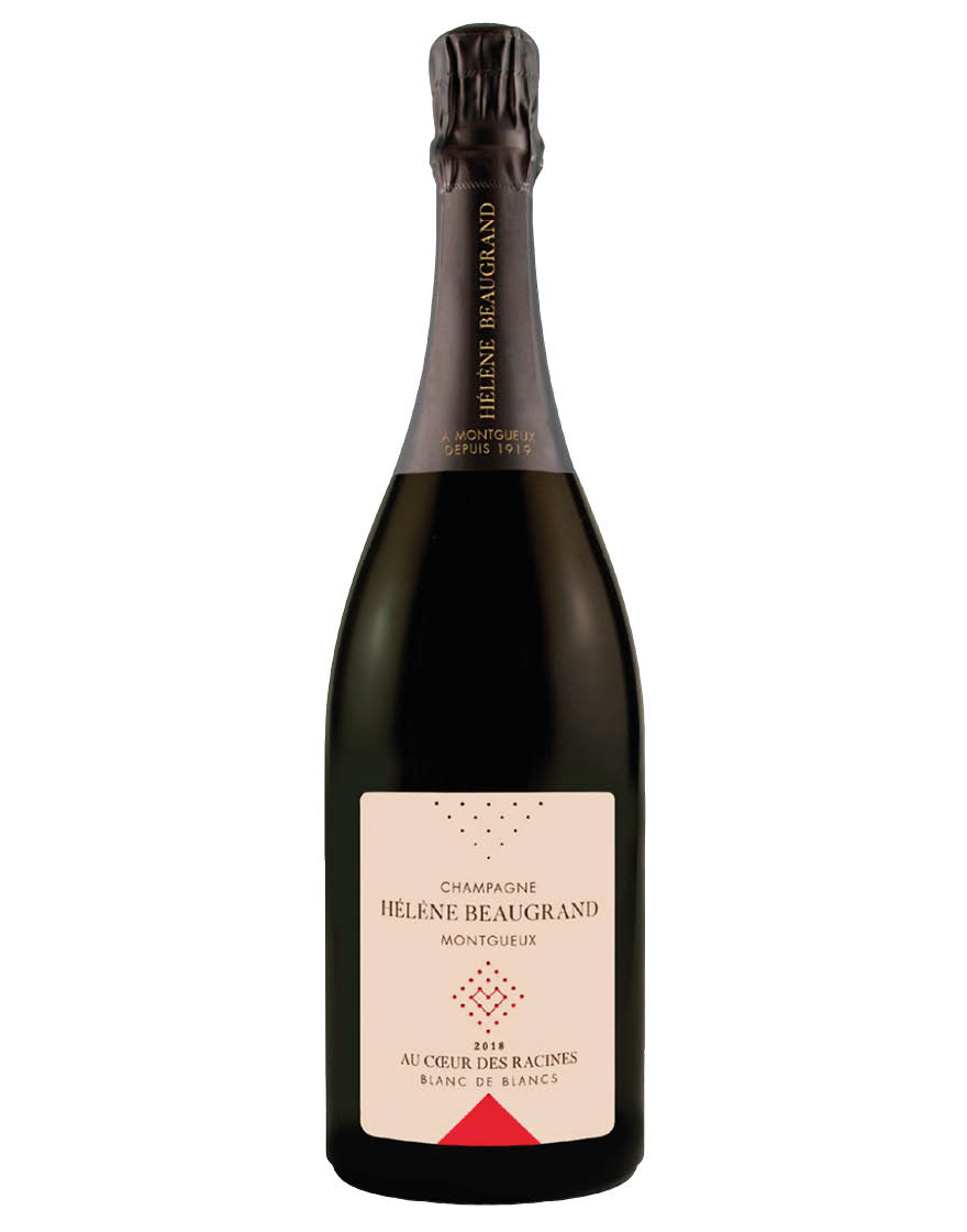 Champagne AOC Extra Brut Blanc de Blancs Au Cœur des Racines 2018 Hélène Beaugrand 0,75 ℓ
