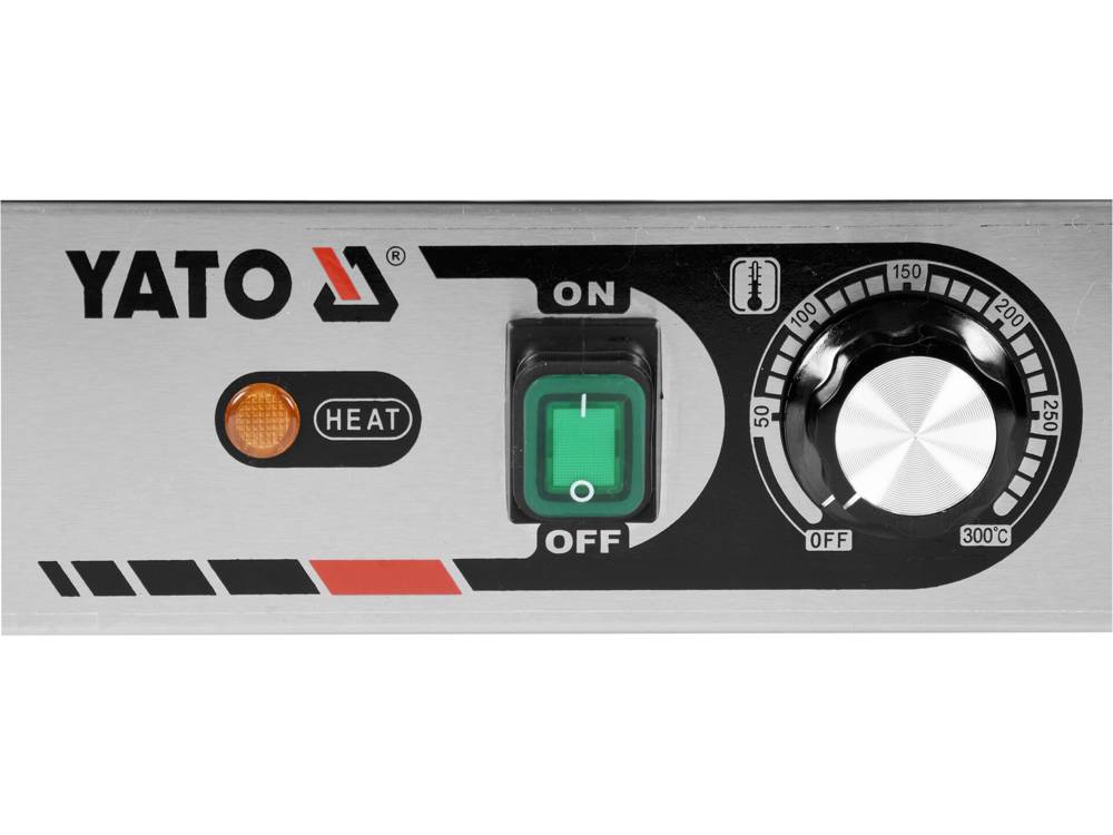 yato Elektro-Paninigrill Glatt 44cm 2,2KW