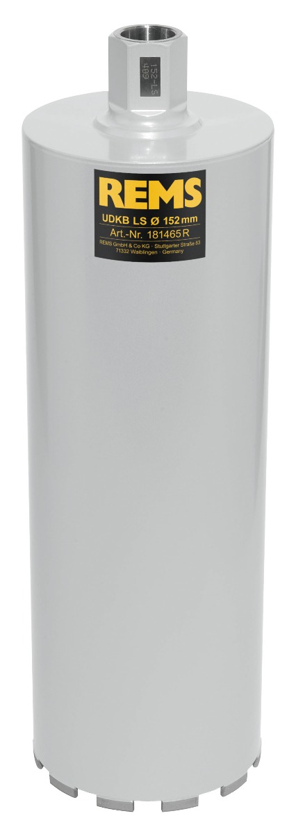 Rems 181465 R UDKB-LS 152x420xUNC 1 1/4 Mașină de găurit cu carotă diamantată Sudată cu laser Uscat/umed