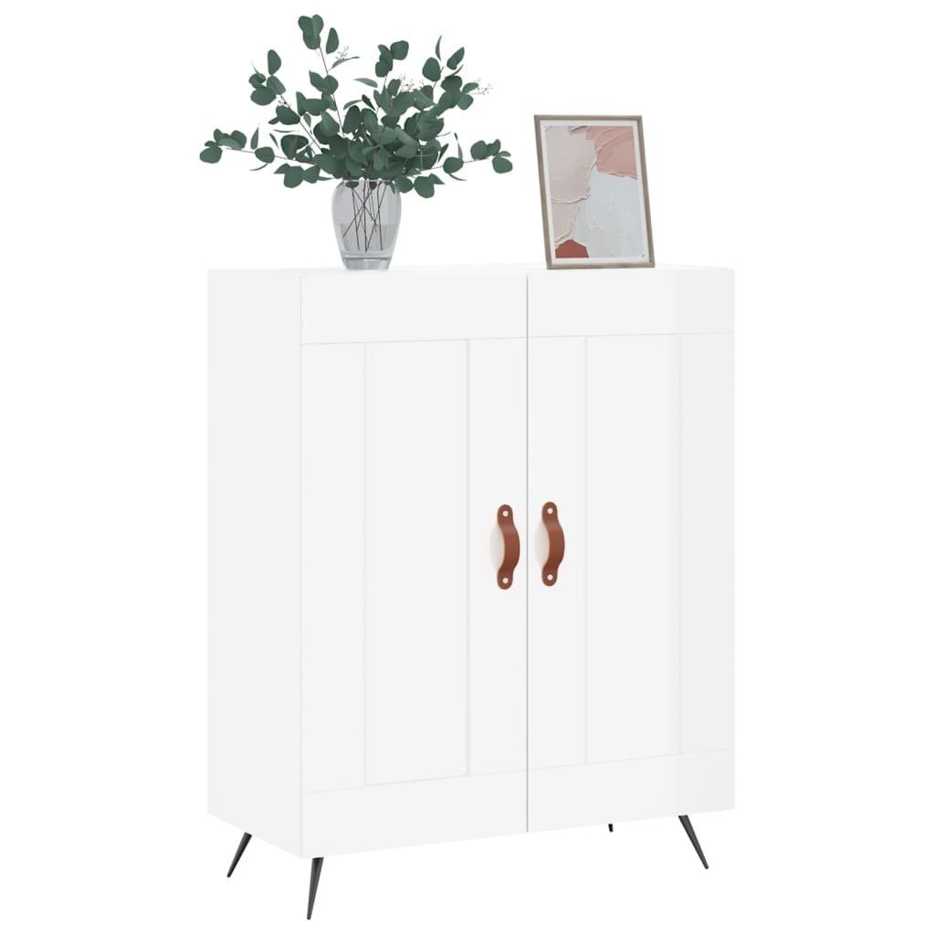 vidaXL Sideboard Sideboard Hochglanz-Weiß 69,5x34x90 cm Holzwerkstoff (1 St)