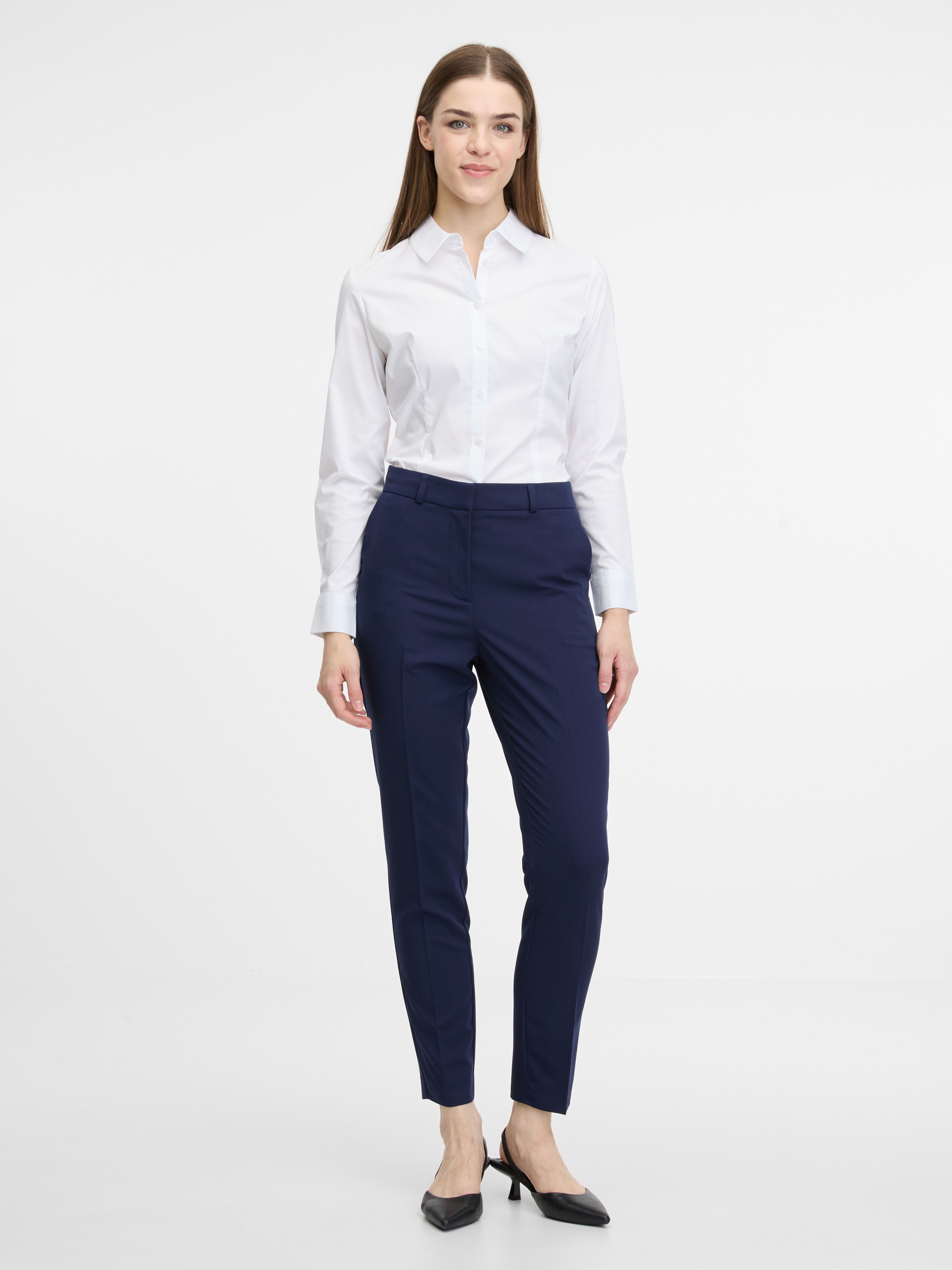 Dunkelblaue Damenhose ORSAY