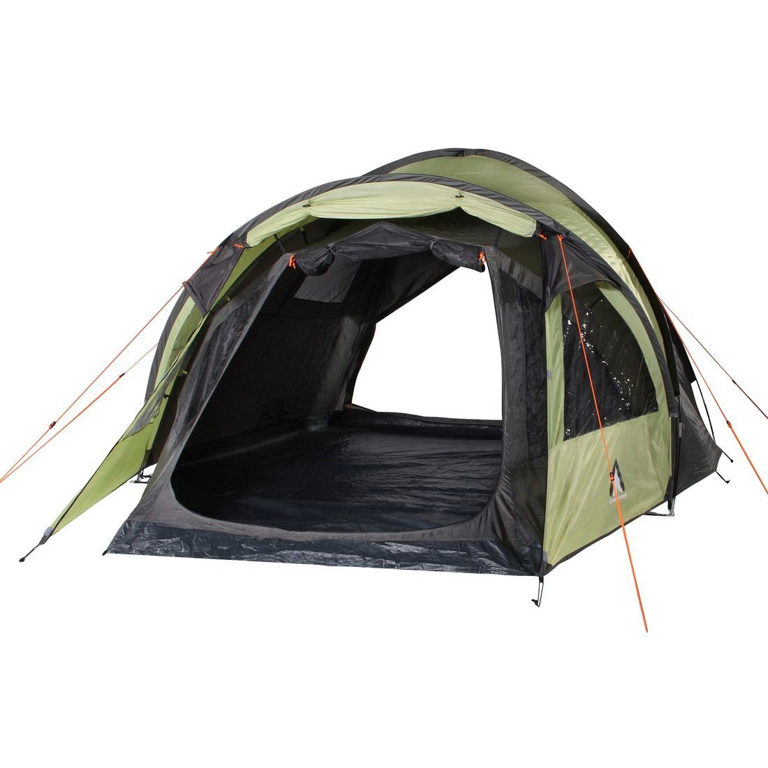 10T Outdoor Equipment Kuppelzelt Zelt Glenhill Beechnut 4 Mann Kuppelzelt XL Schlafkabine 5000mm Iglu, Personen: 4