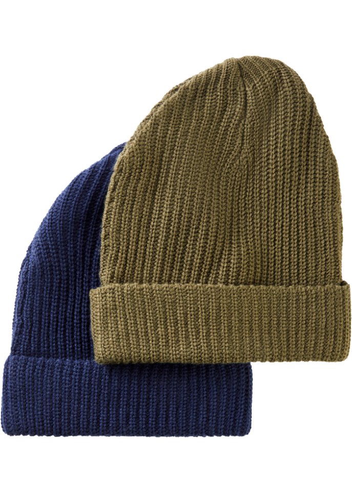 Strickmütze (2er Pack)
