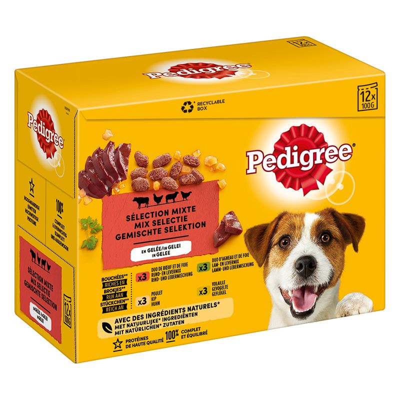 Pedigree Frischebeutel in Gelee
