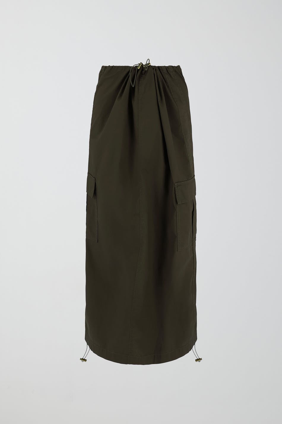 Long cargo skirt