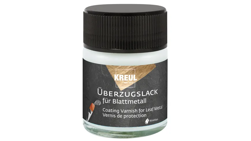 KREUL Überzugslack für Blattmetall 50 ml