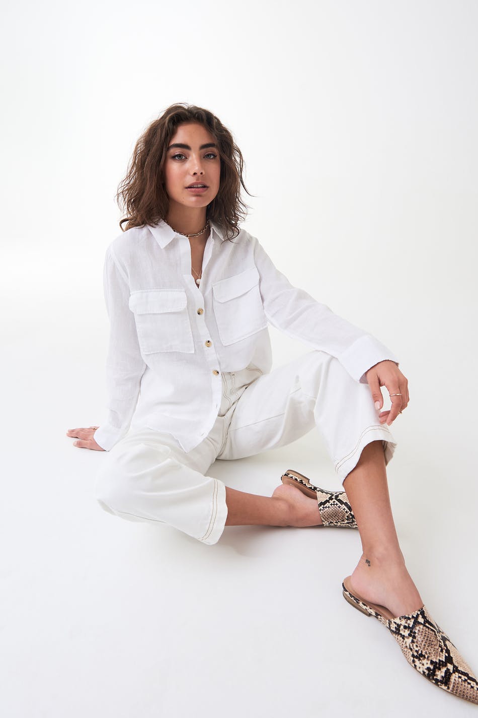 Tove linen shirt
