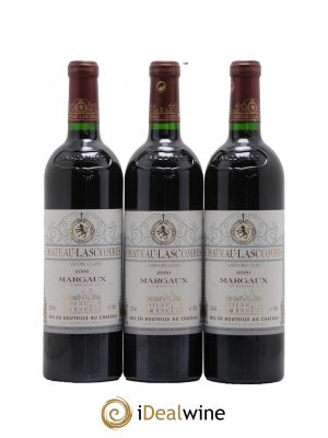 Château Lascombes 2ème Grand Cru Classé  2000 - Lot de 3 Bouteilles
