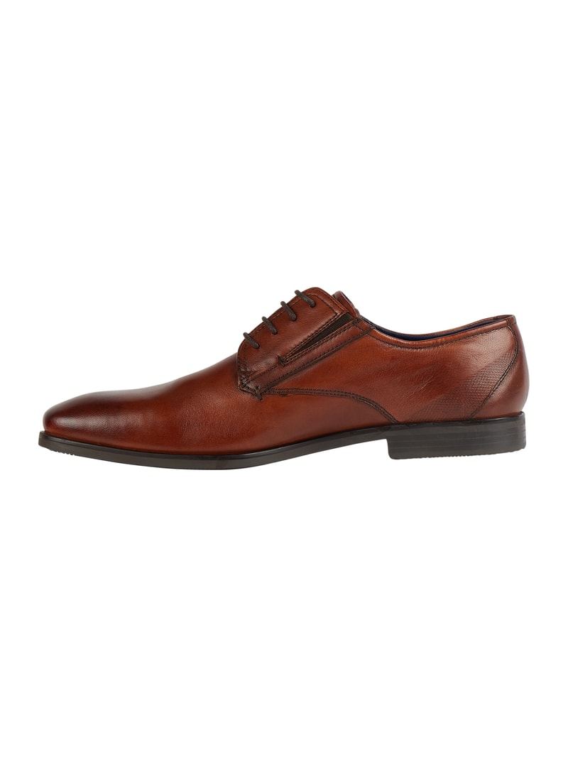 Schnürschuhe aus Leder Modell 'Savio Evo' in cognac