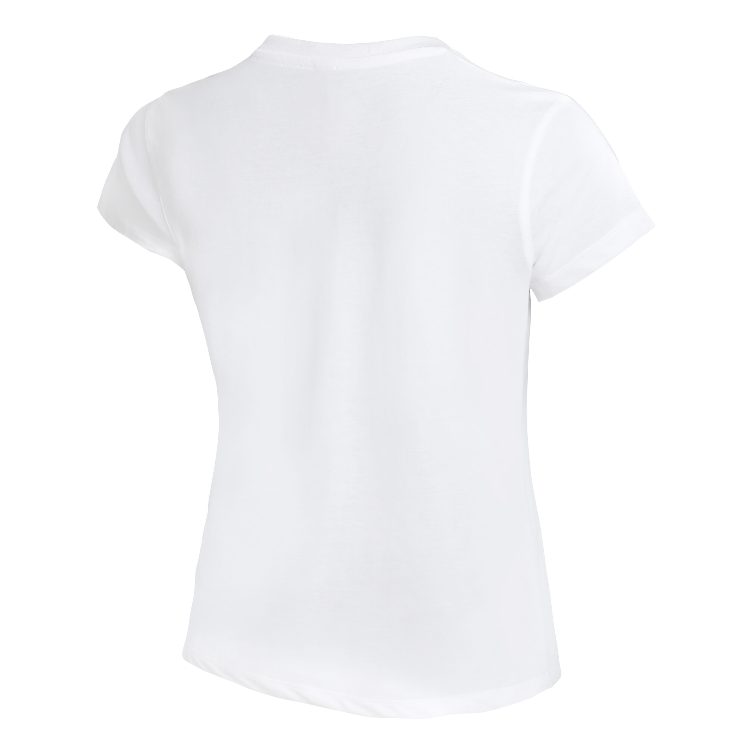 Script Tech T-Shirt Damen - Weiß, Gold