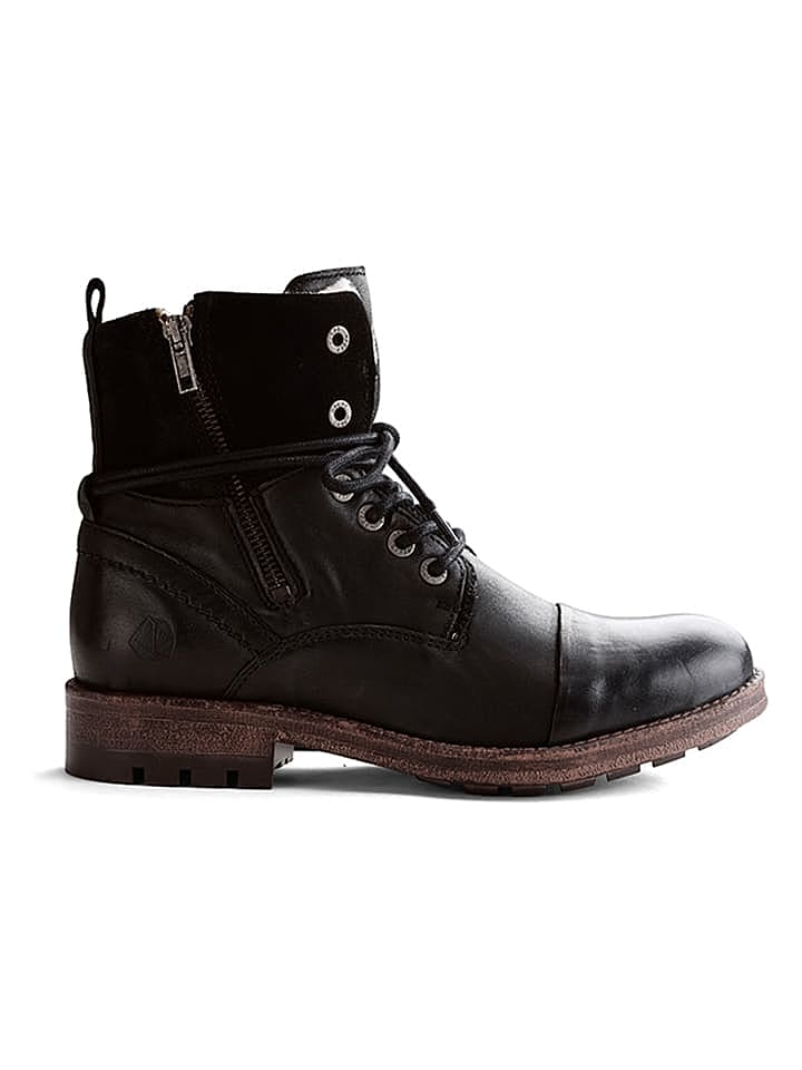NoGRZ Lederboots in Schwarz, NEU!!!  günstig kaufen 37