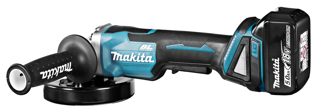 Makita DGA505RTJ Γωνιακός Τροχός 18V 5.0Ah 125 mm σε M-Box