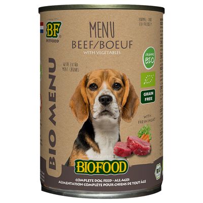 BF Petfood Organic Rind Menü