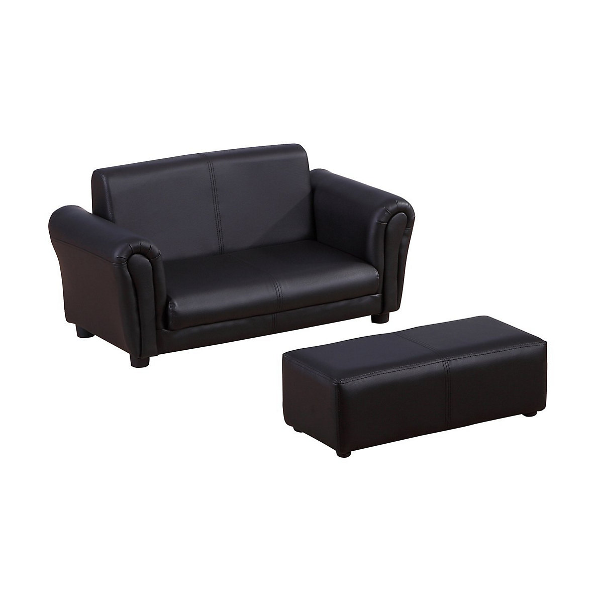 Kindersofa mit Hocker