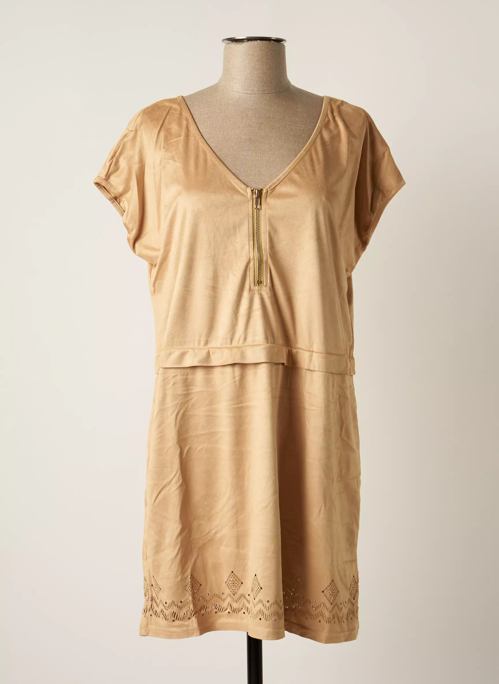 Solange Robes Courtes Femme couleur beige