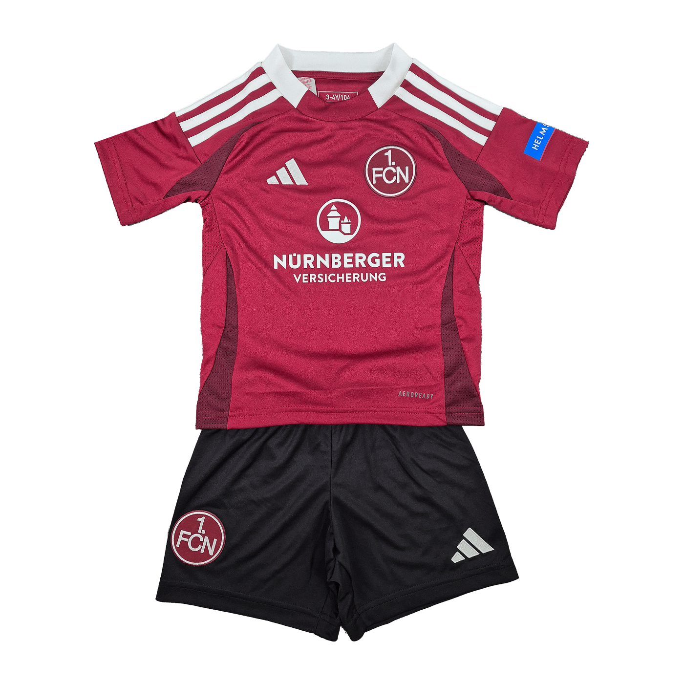 adidas 1. FC Nürnberg Minikit Home 2024/2025 Rot