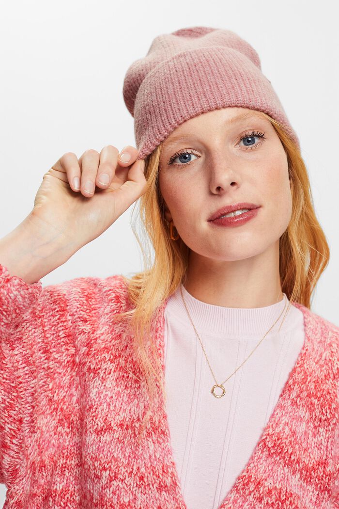 Rippstrick-Beanie
