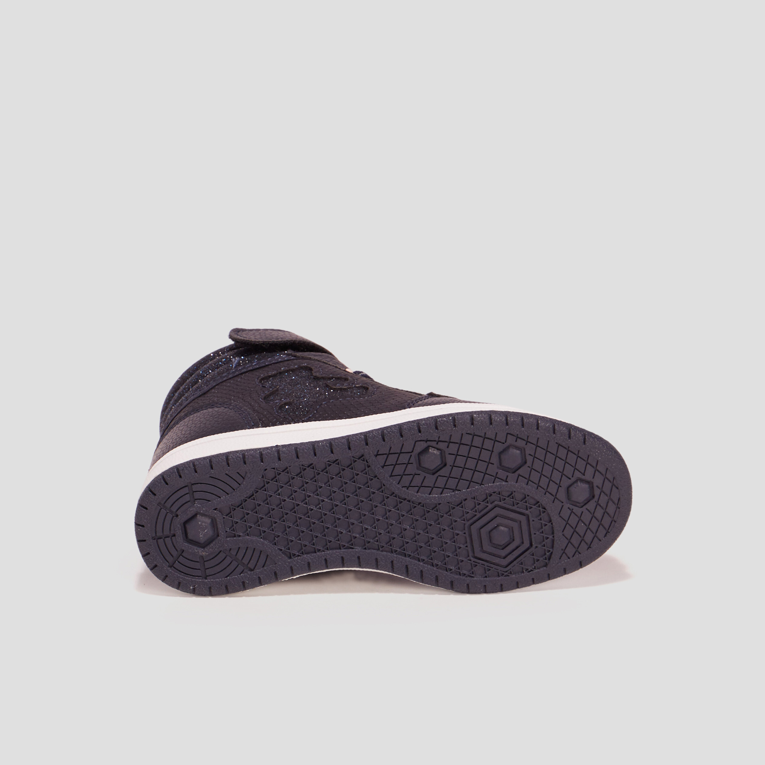 Baskets montantes Lulu Castagnette bleu marine fille | La Halle