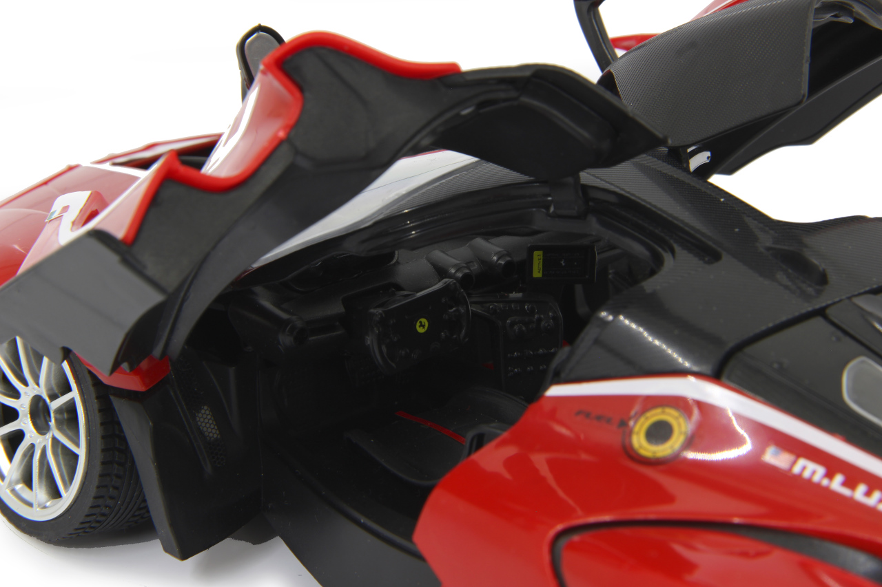 Jamara e.K. JAMARA Ferrari FXX K Evo 1:18 rot 2,4GHz Bausatz