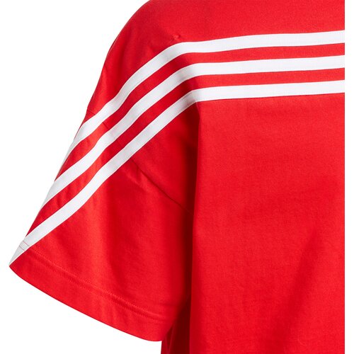 ADIDAS KINDER ORGANIC COTTON FUTURE ICONS SPORT 3-STREIFEN LOOSE T-SHIRT