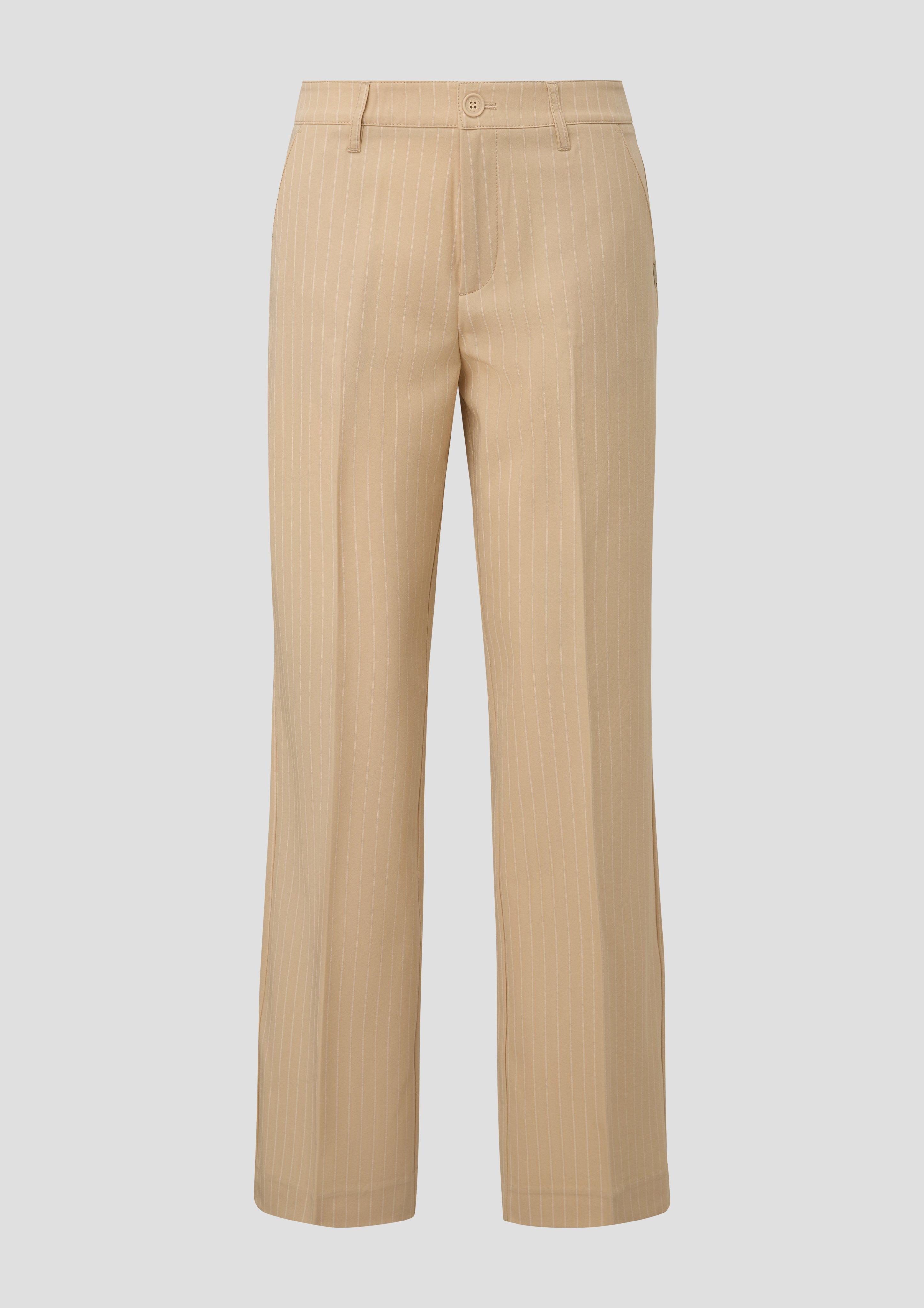 Regular: Wide Leg-Pants mit Nadelstreifen  2140827-81J0