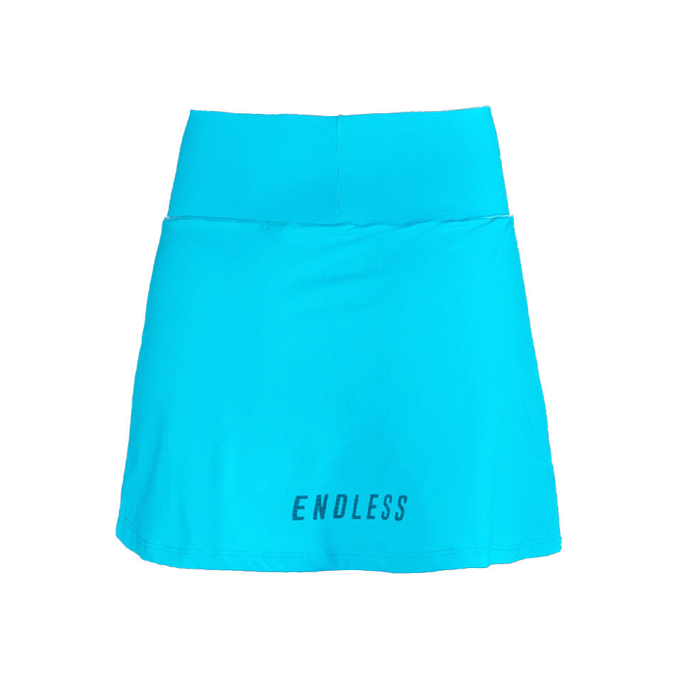 Minimal High Waist Rock Damen - Türkis, Schwarz