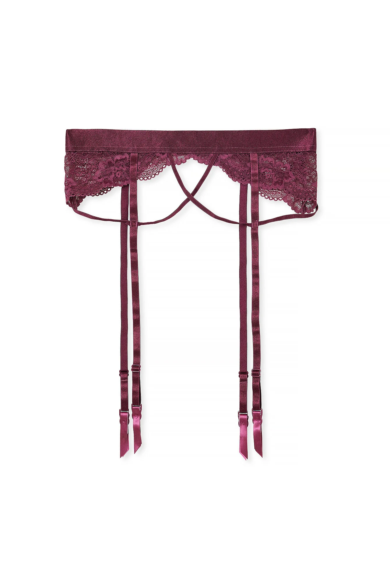 Strumpfhalter aus Spitze