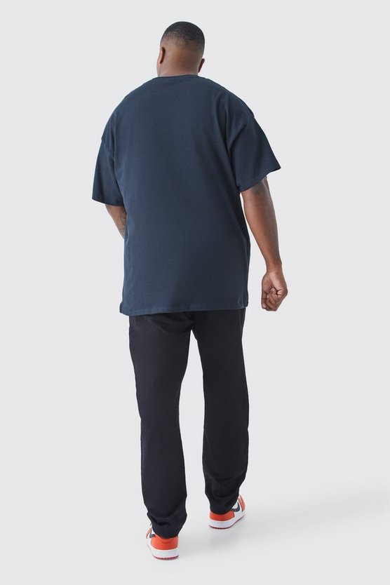 Plus Size T-Shirt mit lizenziertem Notorious Big Print