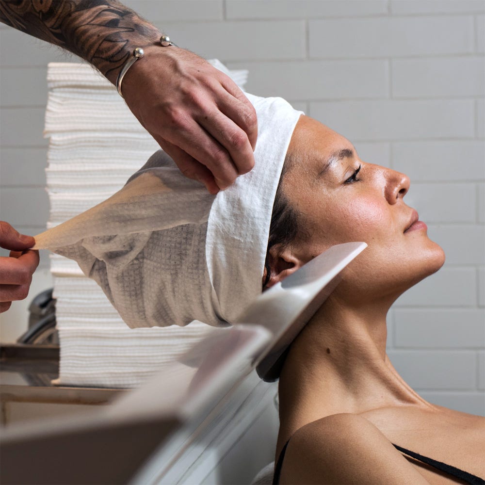Scrummi Premium Salon Handtuch weiß 500 Stück