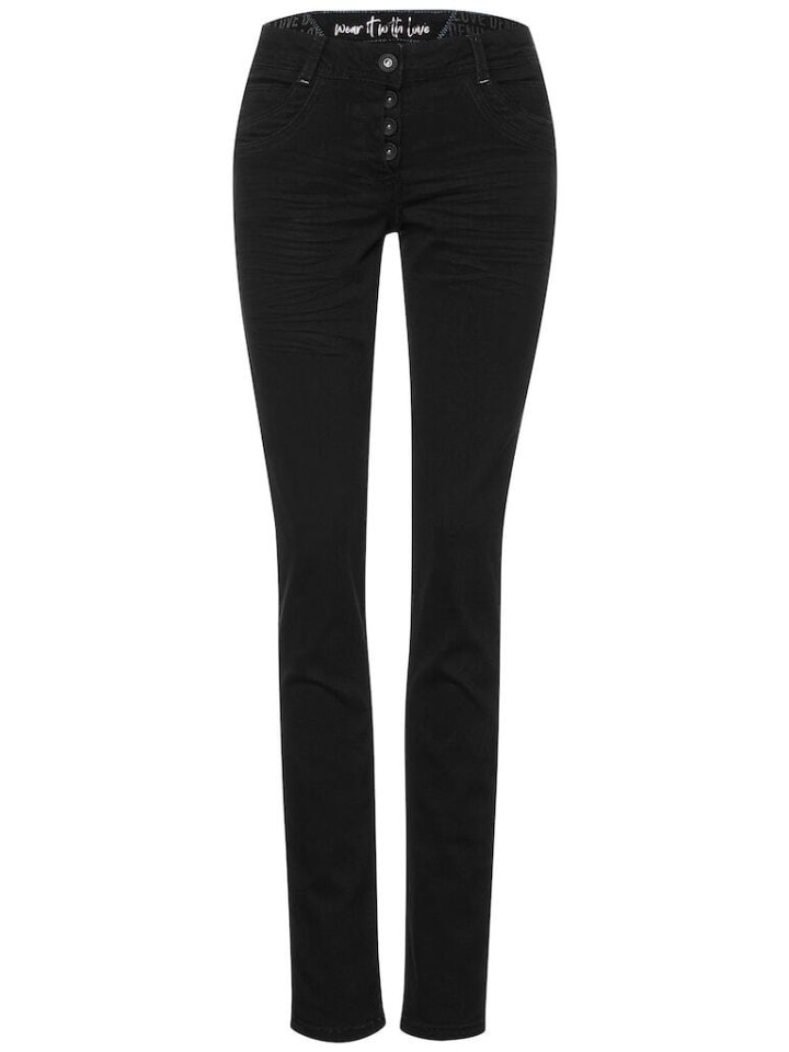 Cecil Jeans in basic black wash günstig kaufen