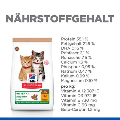 Hill's Science Plan Kitten No Grain Huhn
