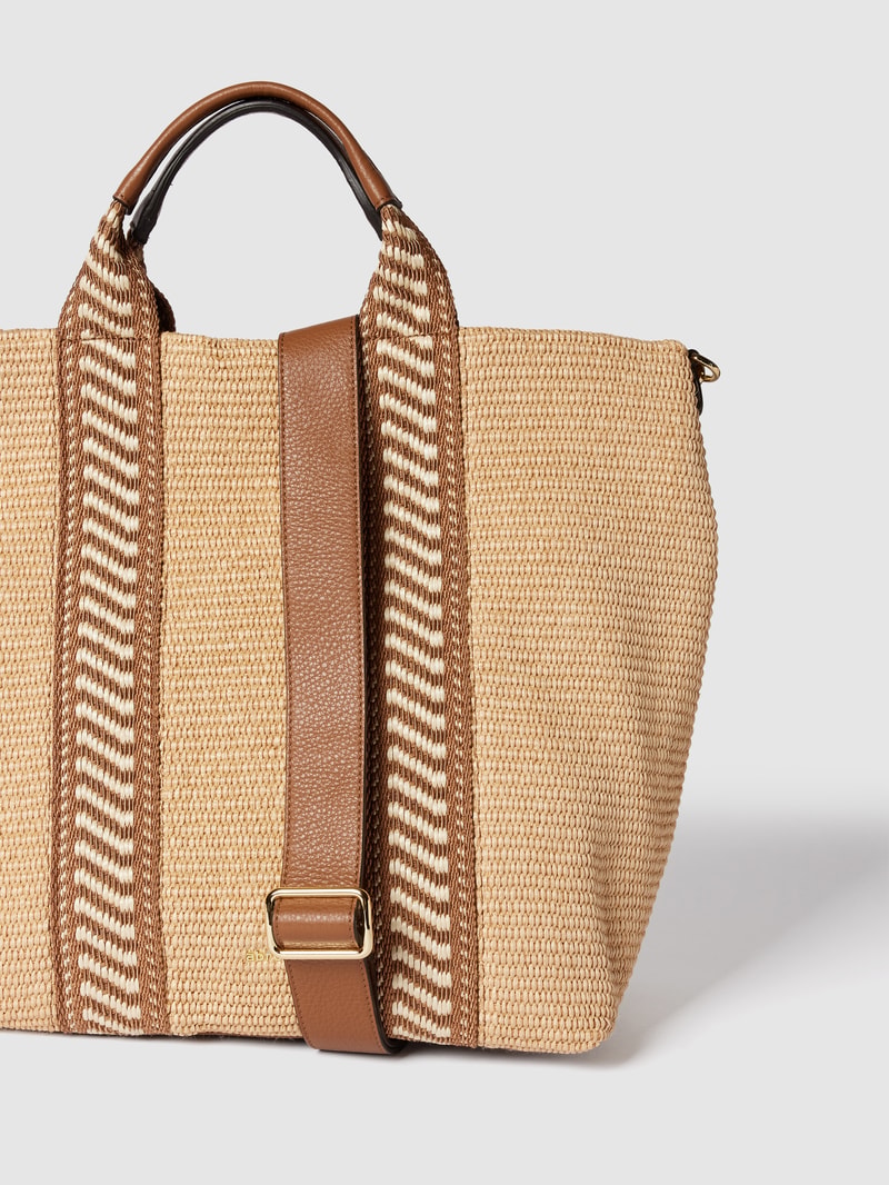 Shopper mit abnehmbarem Schulterriemen Modell 'Kaia' in beige
