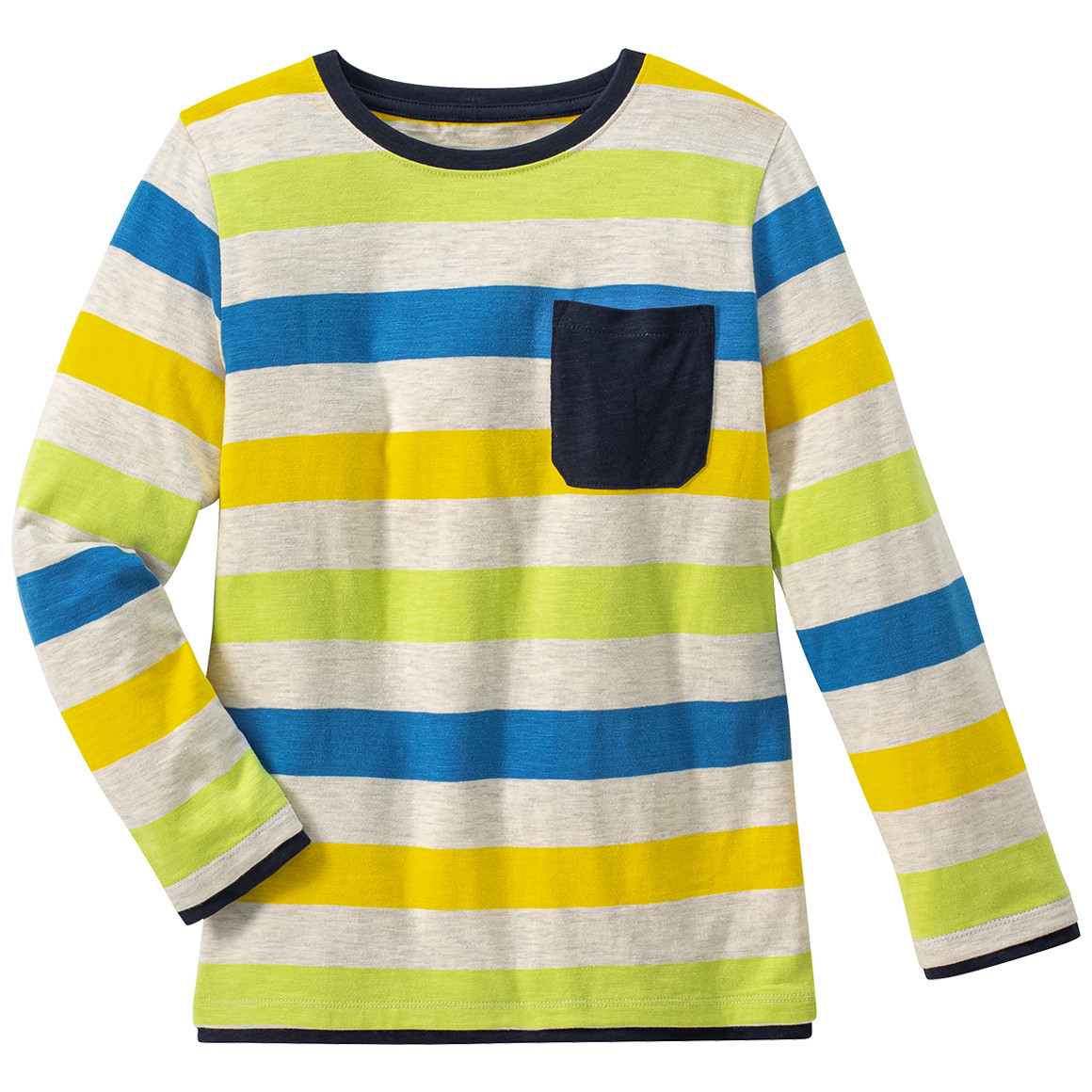 Jungen Langarmshirt mit Brusttasche