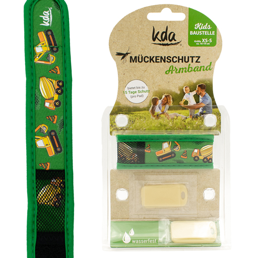 MÜCKENSCHUTZ Armband Kinder Baustelle KDA  1 St