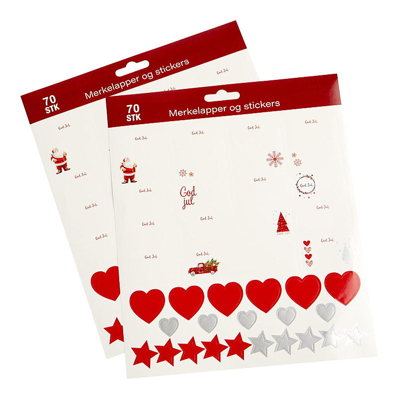 Home Merkelapp/stickers 70 stk