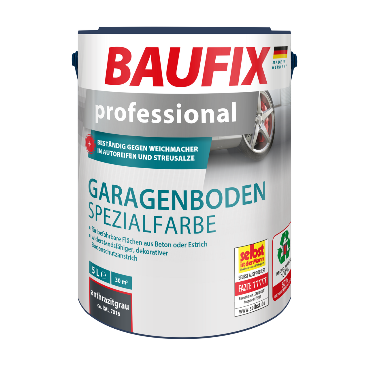 Baufix professional Garagenboden Spezialfarbe anthrazitgrau