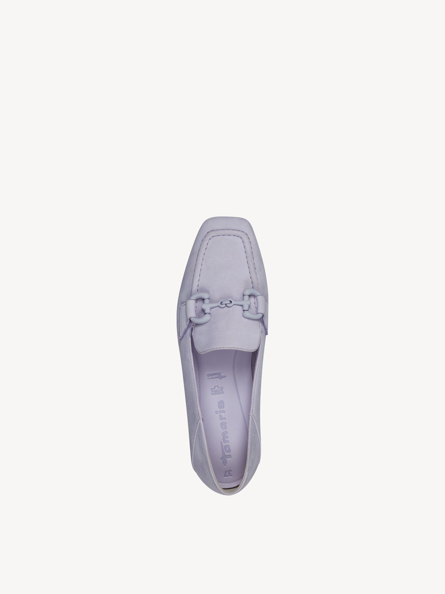 Slipper en cuir - mauve