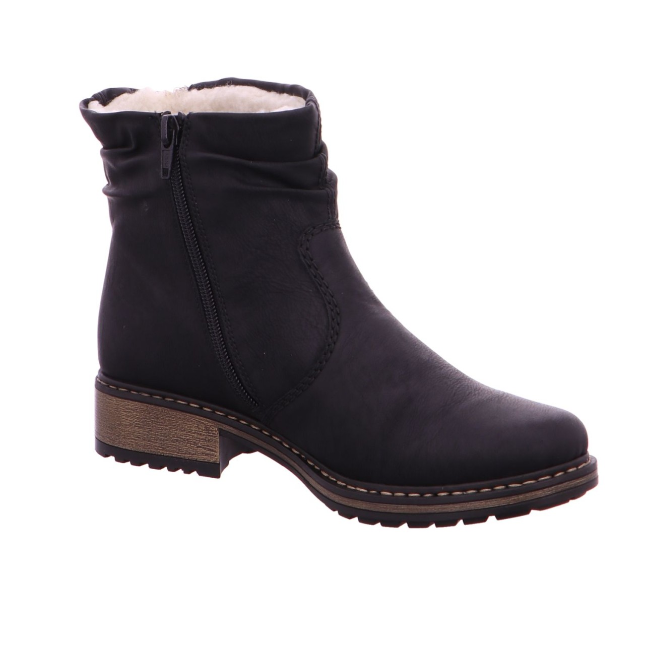 RIEKER Stiefeletten schwarz