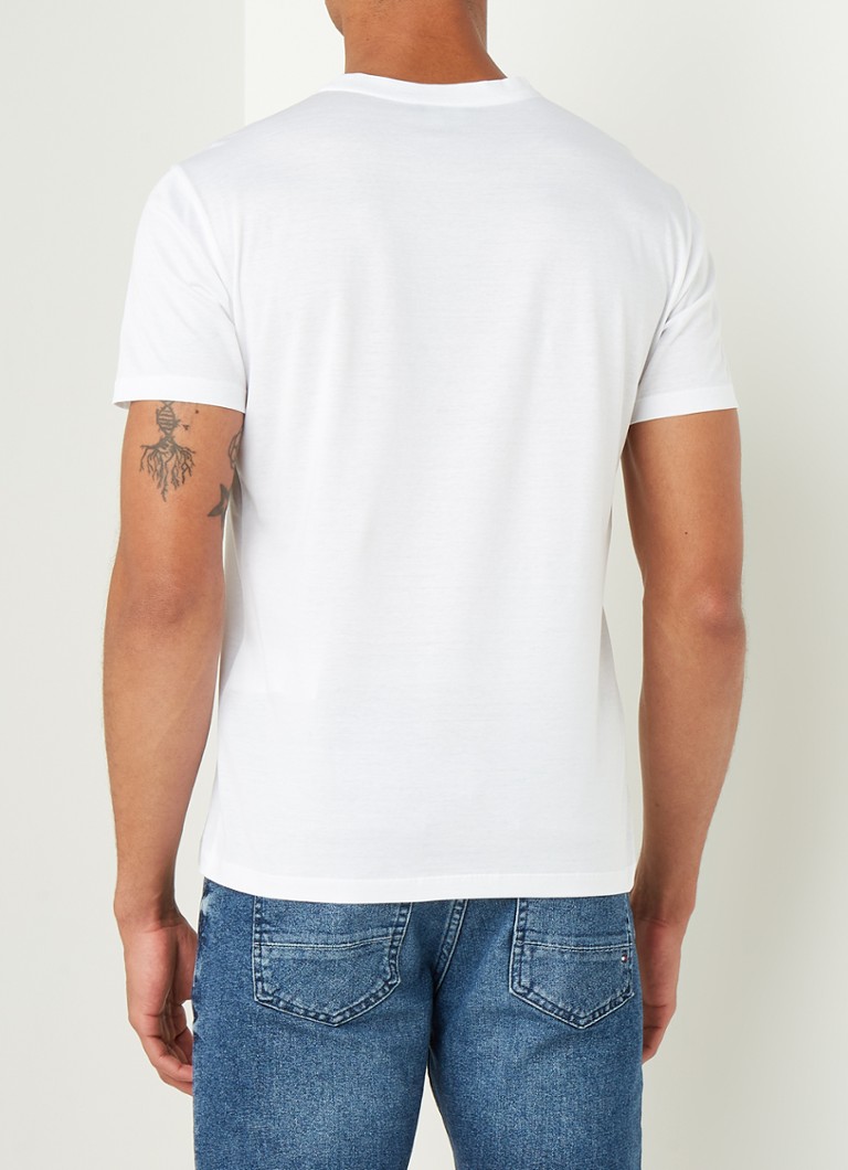 Tricou cu guler rotund Emporio Armani