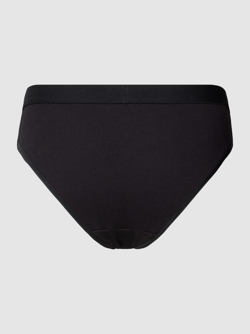 Slip mit elastischem Logo-Bund Modell 'Iconic' in schwarz