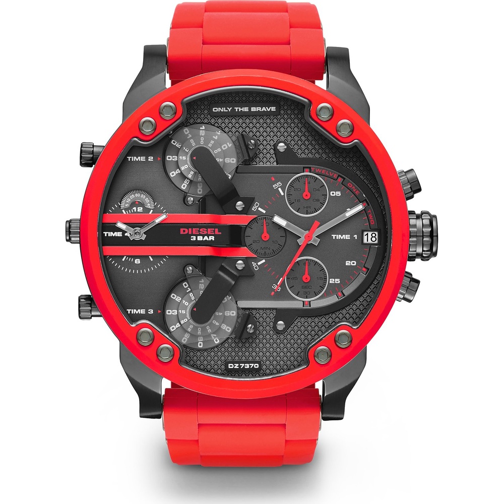 Diesel Montre pour hommes Acier inoxydable Montre