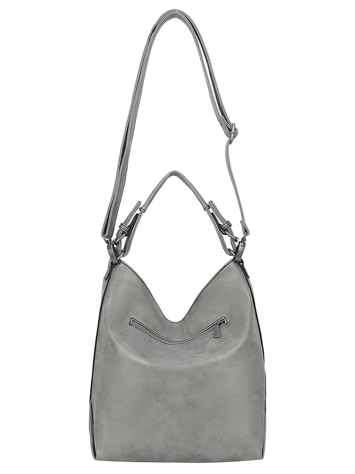 Fritzi aus Preußen Schultertasche in Grau - (B)15 x (H)32 x (T)34 cm günstig kaufen onesize