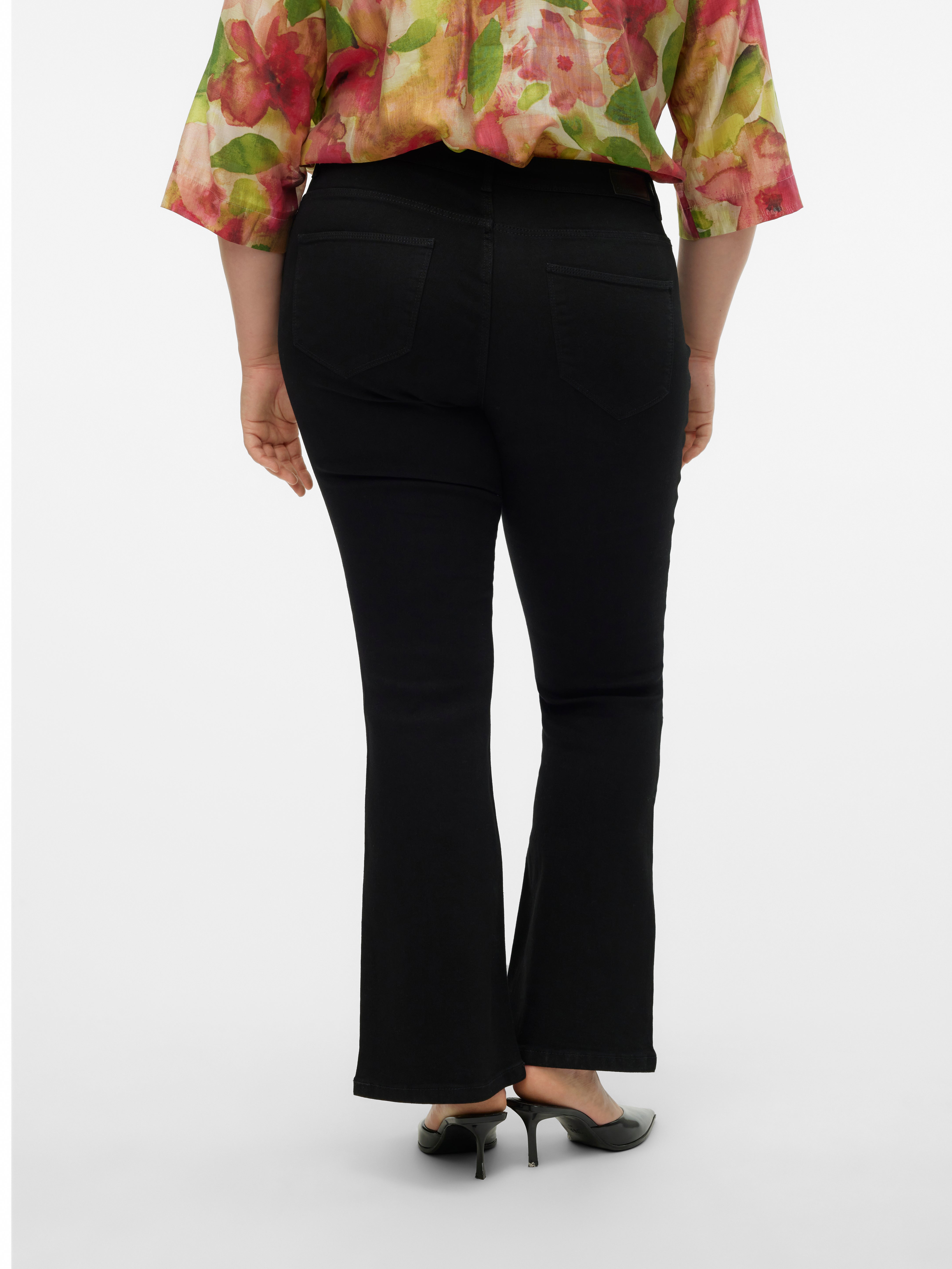 VMCELLY Mid Rise Ausgestellt Jeans