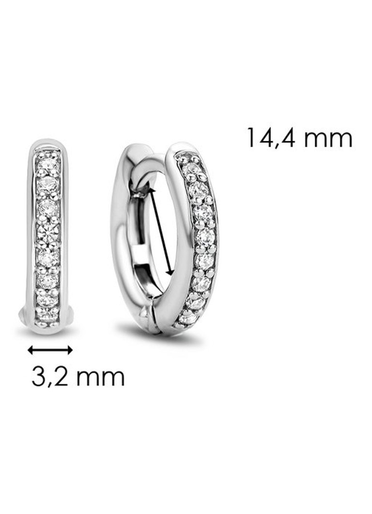 TI SENTO - Milano Silver Earrings 7706ZI