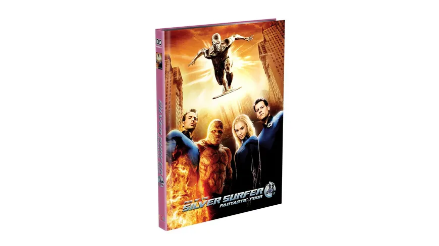 FANTASTIC FOUR: RISE OF THE SILVER SURFER – 2-Disc Mediabook Cover A (Blu-ray + DVD) Limited 500 Edition