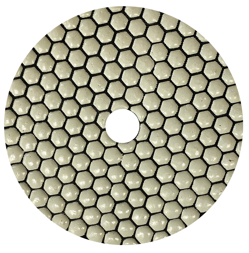 Carat EGPBUFFWH00 Diamantni polirni disk za suho poliranje 125 mm, polirano bel