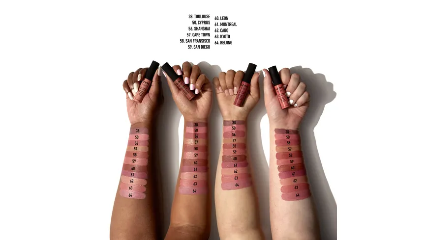 NYX PROFESSIONAL MAKEUP Soft Matte Lip Cream 8 ml 60 - Leon