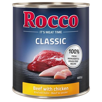 Sparpaket Rocco Classic Nassfutter 24 x 800g + Adventskalender gratis!