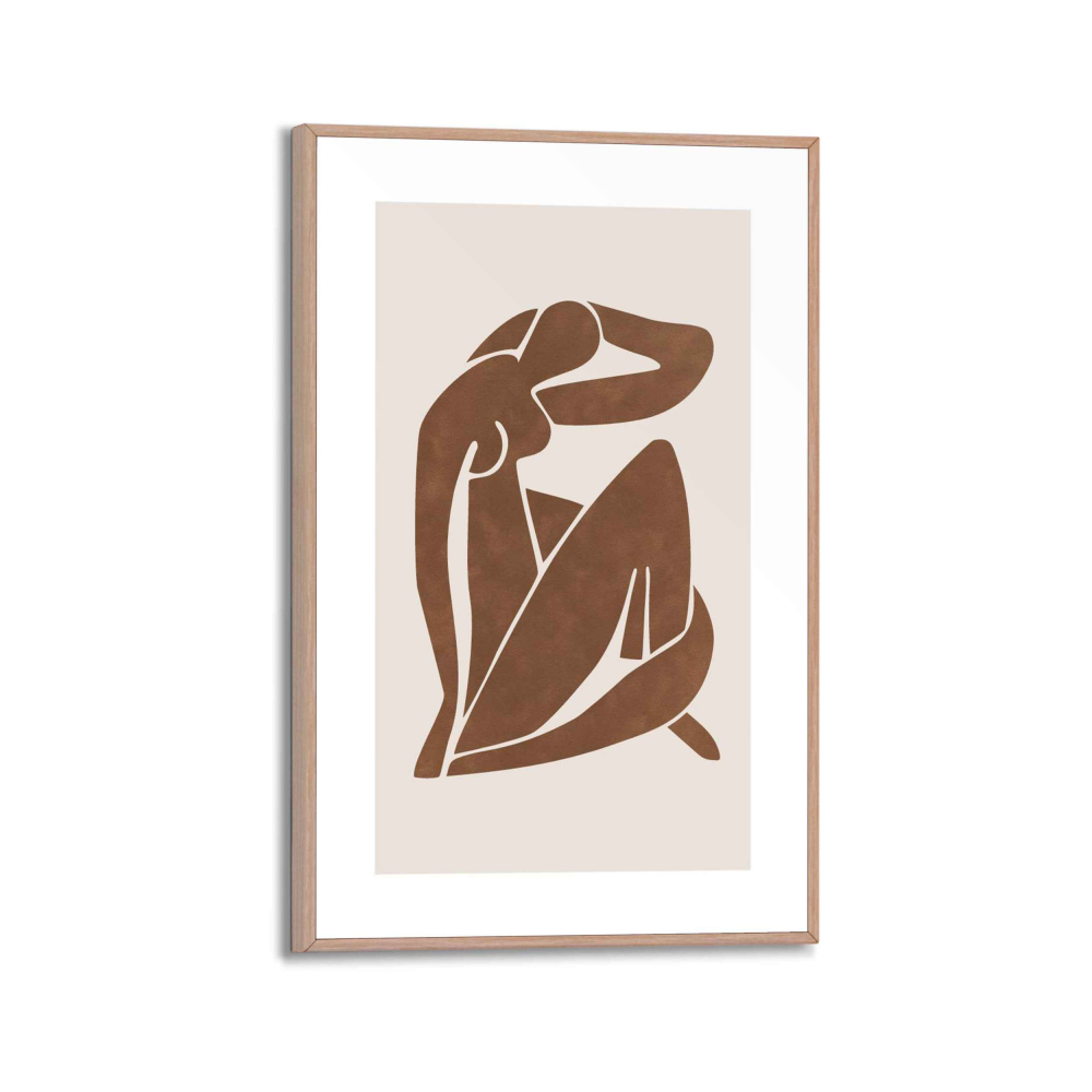 Rahmenbild Body Lines Frau
